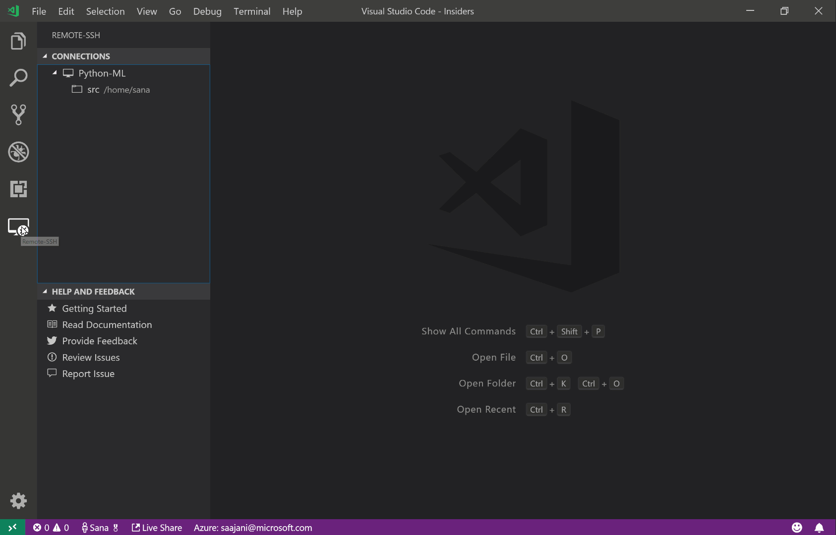 VS Code Remote Development