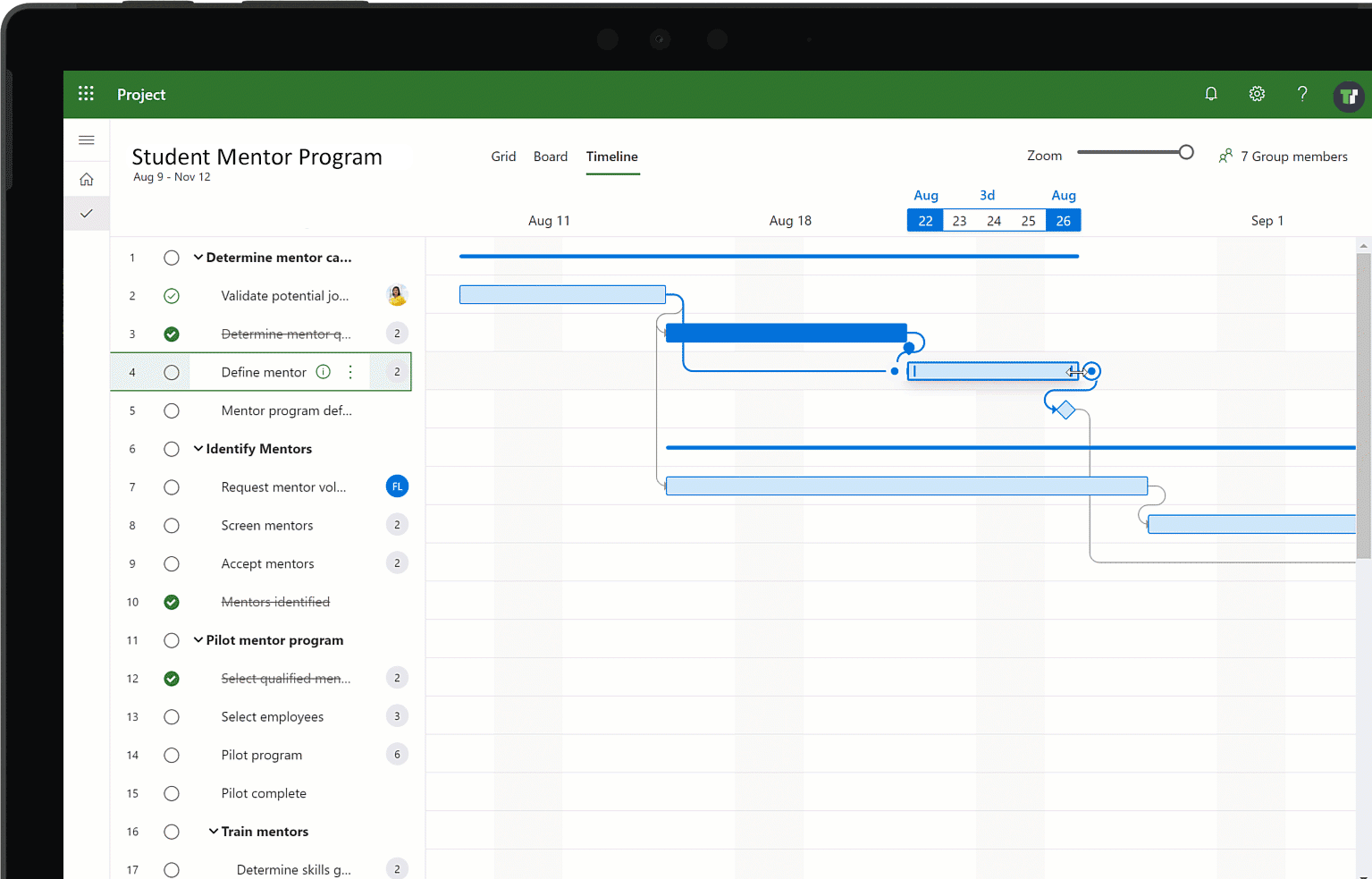 microsoft project planner