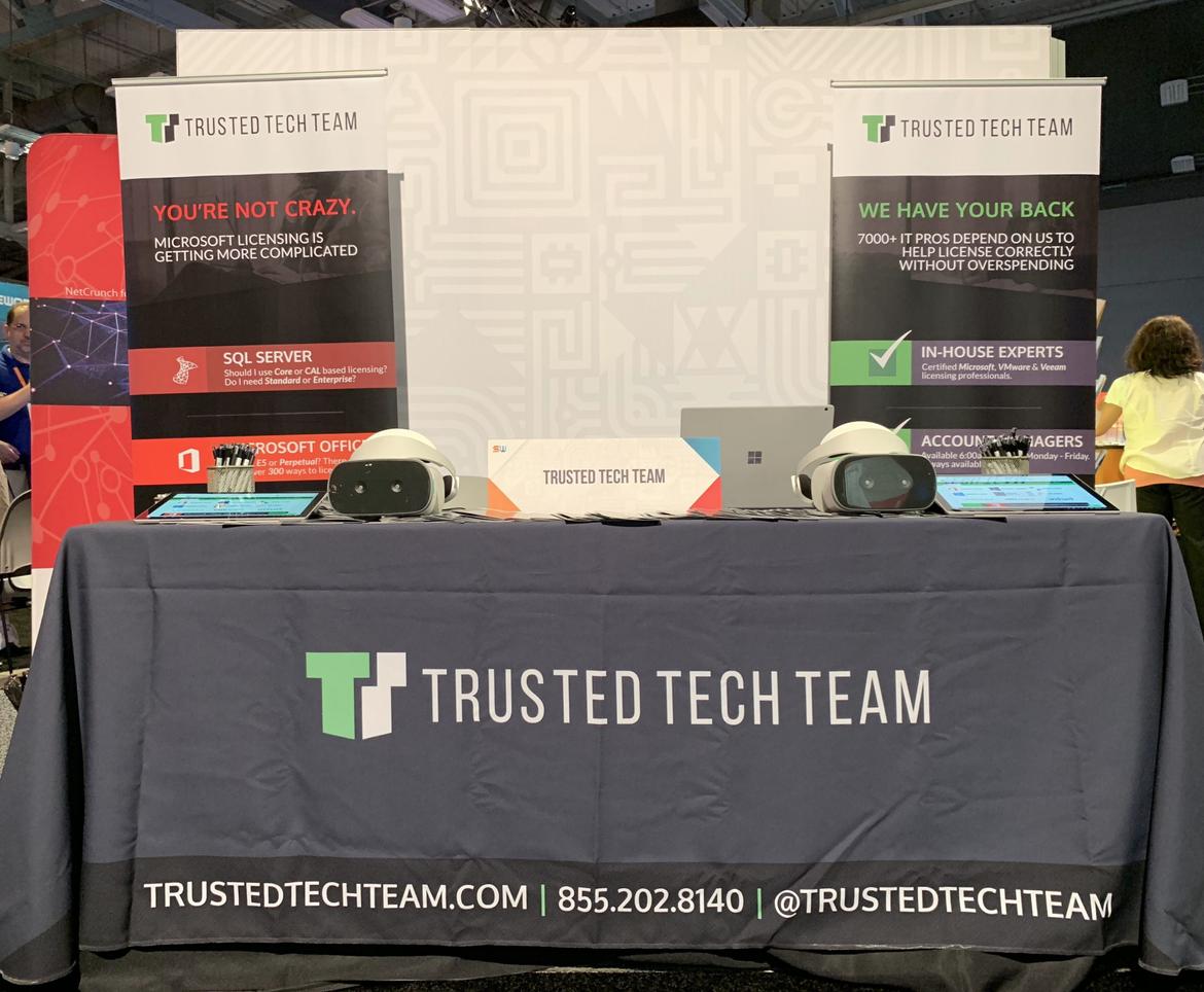 Trusted Tech Team Vendor Booth