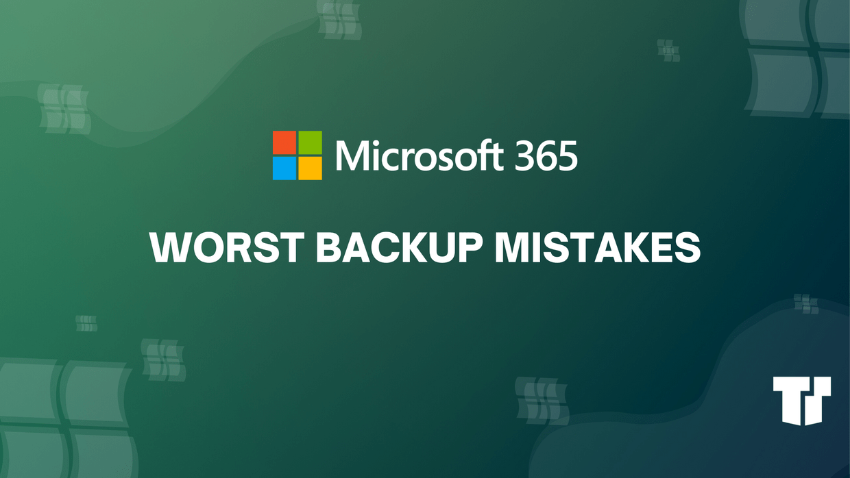 M365 Backup: Top 5 Mistakes of IT Managers cover image